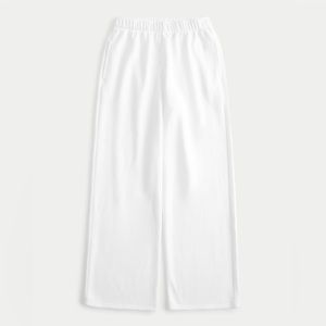 Hollister Feel Good Fleece Wide-Leg sweatpants. Size L